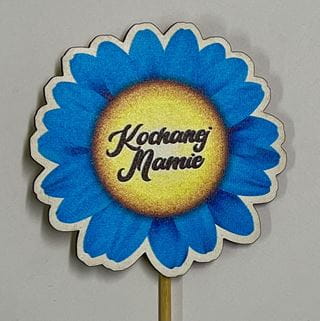 Błękitny kwiat - Kochanej Mamie